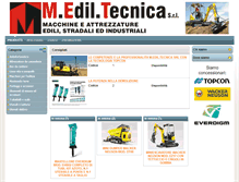Tablet Screenshot of mediltecnica.it